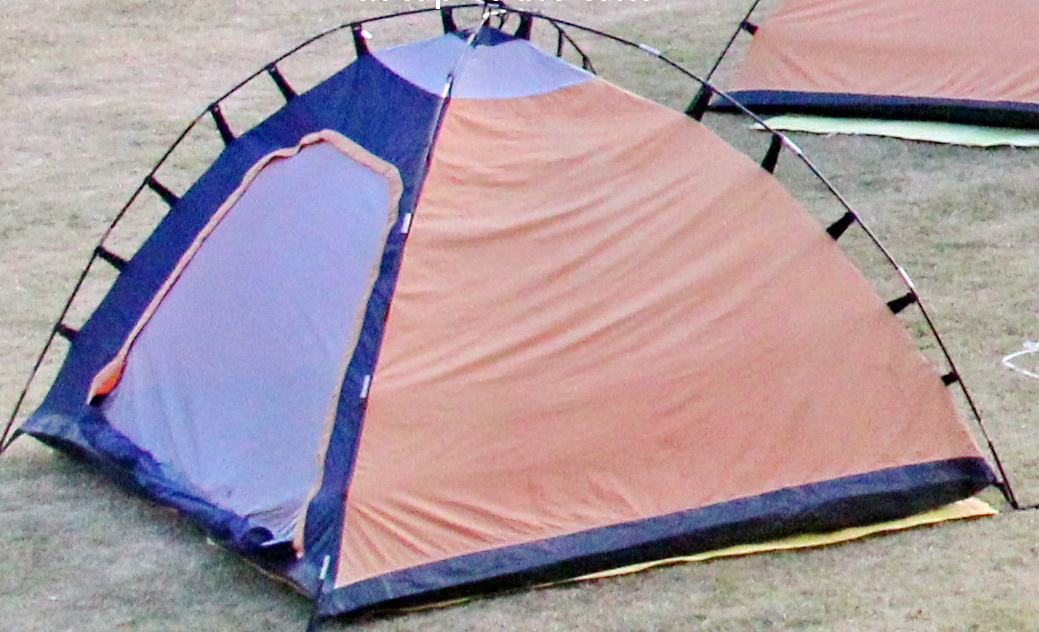 Dome Tent top View